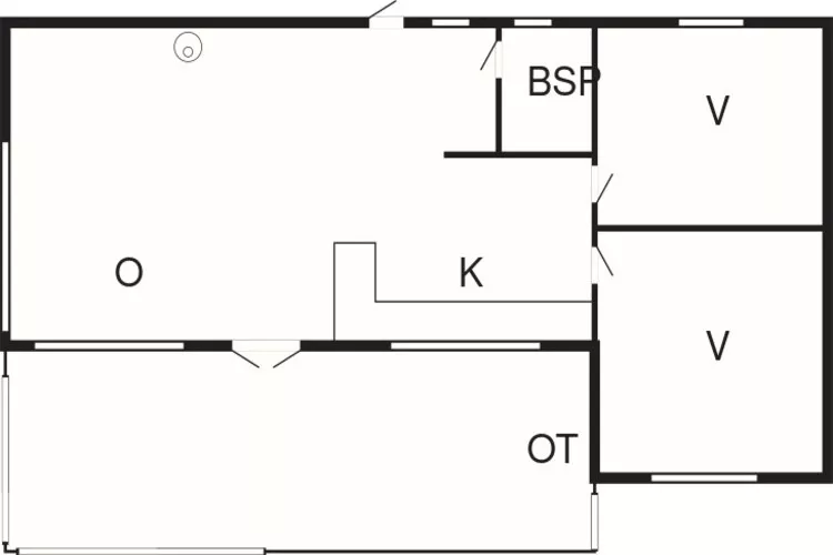 4 person holiday home in Nakskov-Floor plan