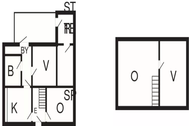 6 person holiday home in Bredebro-Floor plan