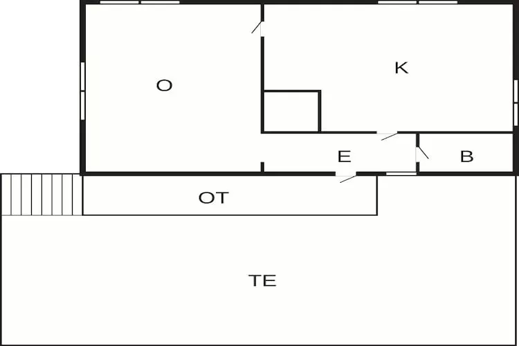4 person holiday home in Smögen-Floor plan
