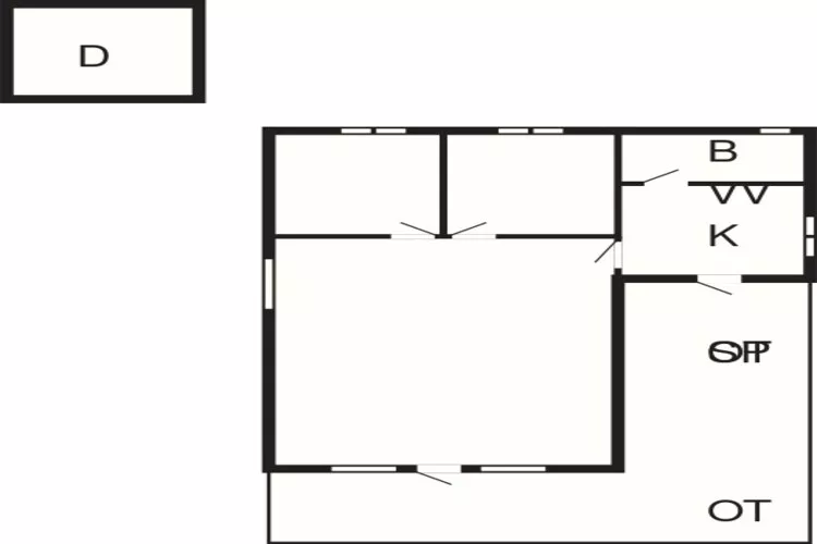 4 Personen Ferienhaus in Nordborg-Grundriss