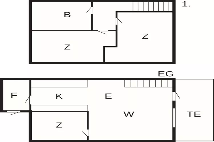 6 person holiday home in Rømø-Floor plan