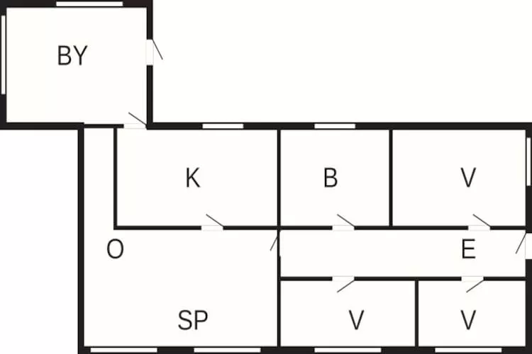 6 person holiday home in Ærøskøbing-Floor plan