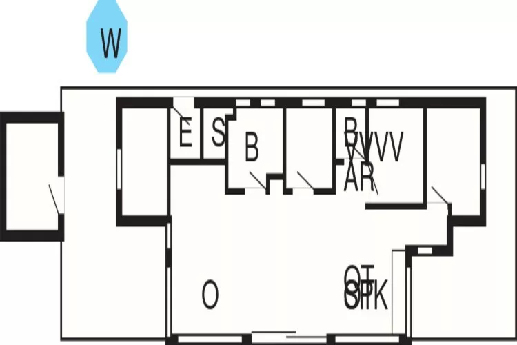 Maison de vacances pour 10 a Sæby-Plan