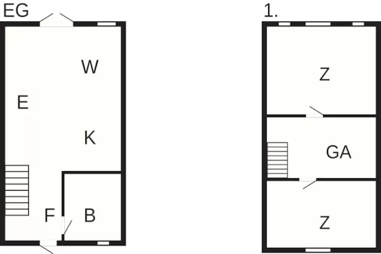 Retraite en bord de mer a oster Hurup-By Traum-Plan