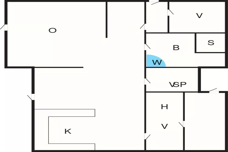 Maison de vacances pour 8 a Ebeltoft-Plan