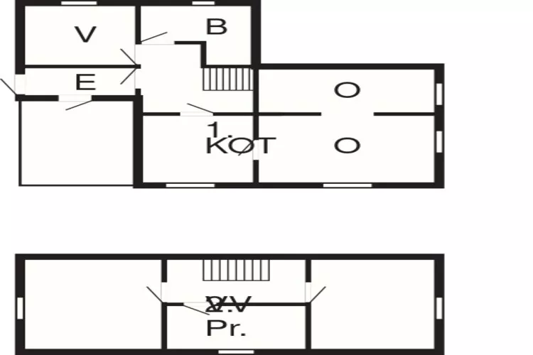 6 person holiday home in Storsteinnes-Floor plan