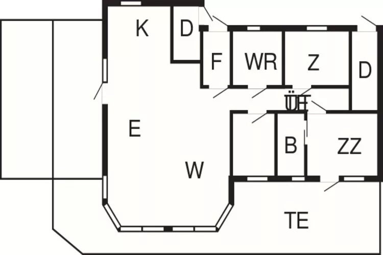 8 person holiday home in TORVIKBUKT-Floor plan