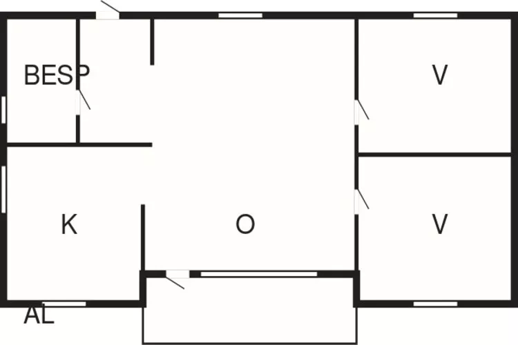 4 person holiday home in SKÅNES-FAGERHULT-Floor plan