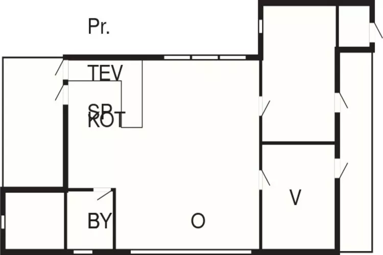 Bright Coastal Retreat in Vorupor-By Traum-Floor plan