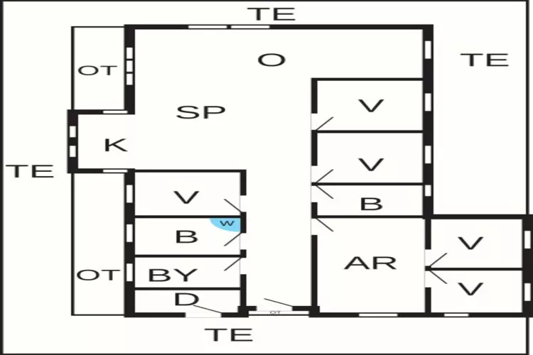 10 person holiday home in Løkken-Floor plan