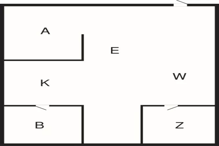 4 person holiday home in Løkken-Floor plan