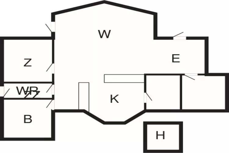 Maison de vacances pour 8 a Ebeltoft-Plan