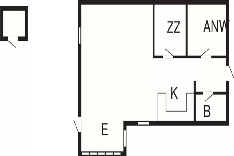 Maison de vacances pour 5 a Højslev-Plan