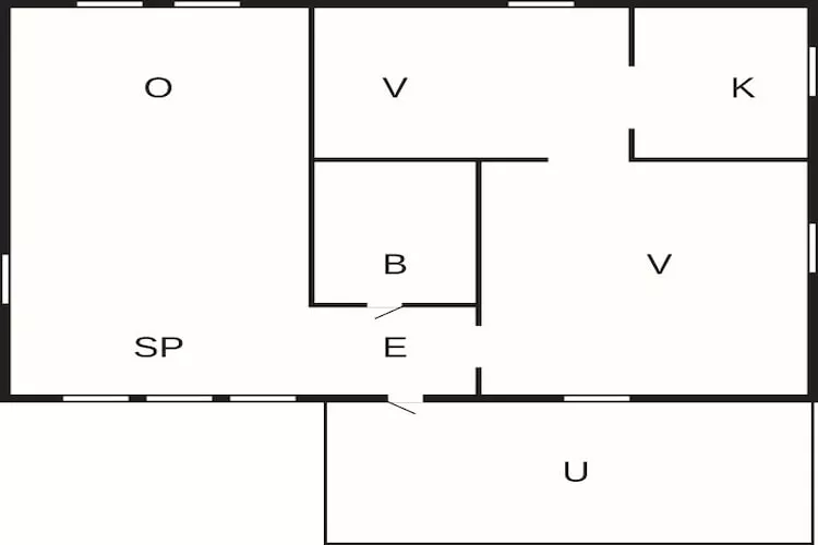 5 person holiday home in MELLBYSTRAND-Floor plan