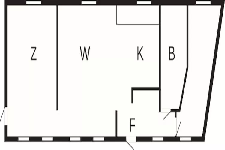 4 person holiday home in SKURUP-Floor plan