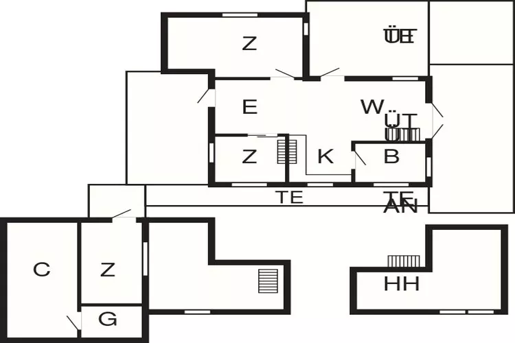 Maison de vacances pour 6 a Løkken-Plan
