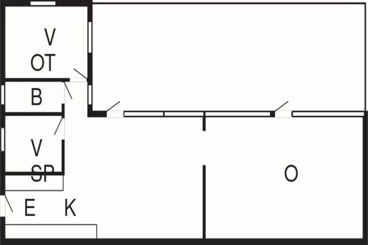 4 person holiday home in Jægerspris-Floor plan