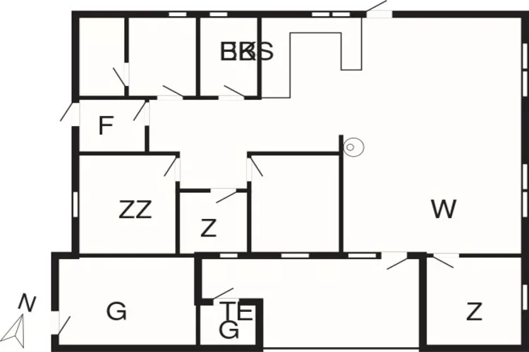 Maison de vacances pour 8 a Ringkøbing-Plan