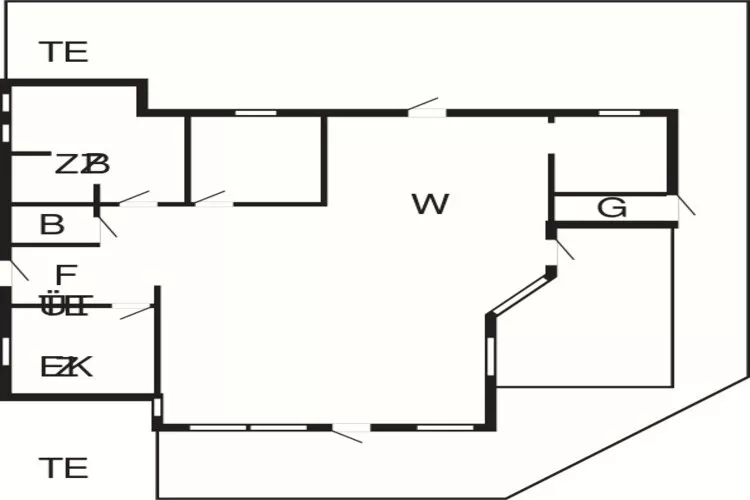 6 Personen Ferienhaus in Nordborg-Grundriss