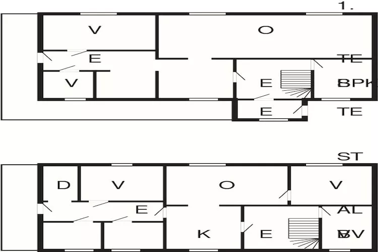 9 person holiday home in KORTGARDEN-Floor plan