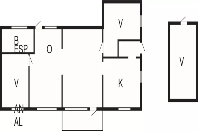 6 Personen Ferienhaus in TROLLHÄTTAN-Grundriss