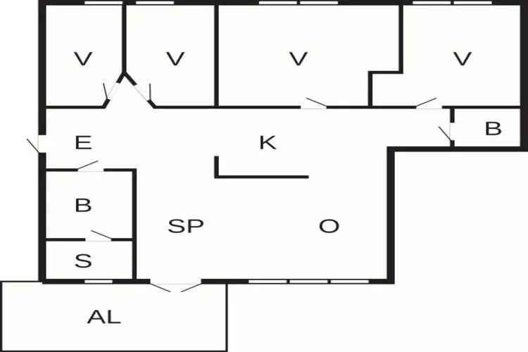 10 person holiday home in SÄLEN-Floor plan