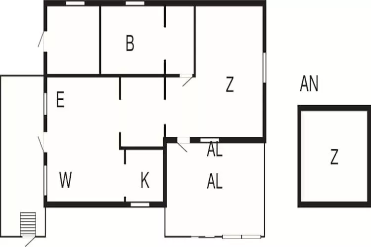 Maison de vacances pour 8 a BERGKVARA-Plan