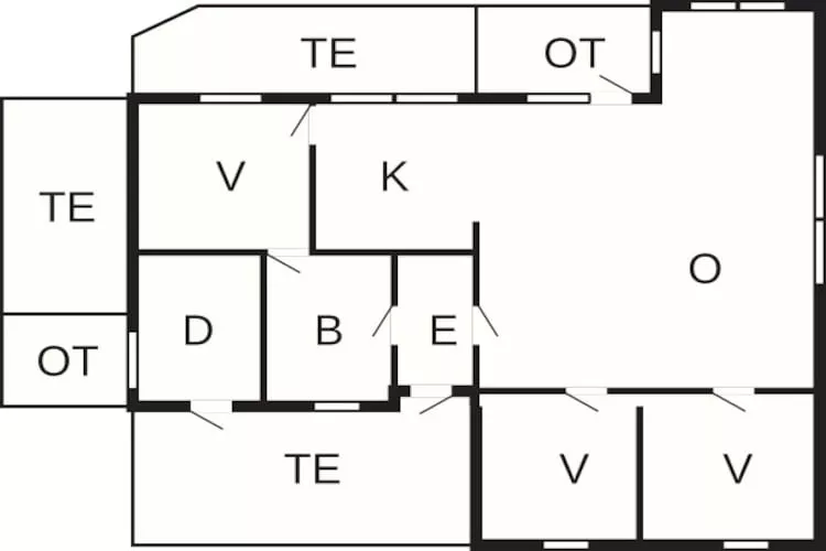 6 person holiday home in Aure-By Traum-Floor plan