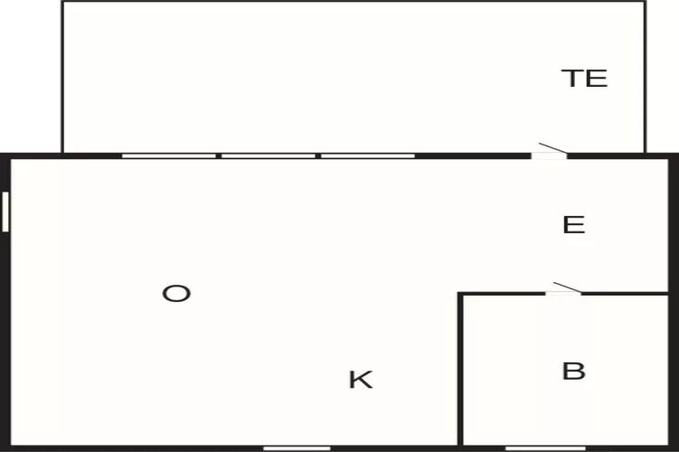 2 person holiday home in VARBERG-By Traum-Floor plan