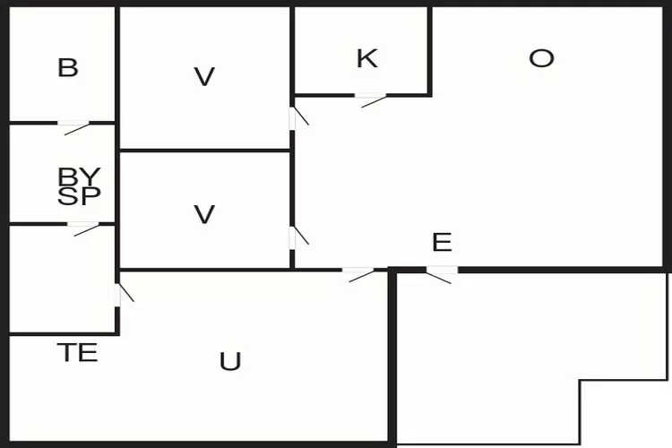 6 person holiday home in FIGEHOLM-By Traum-Floor plan