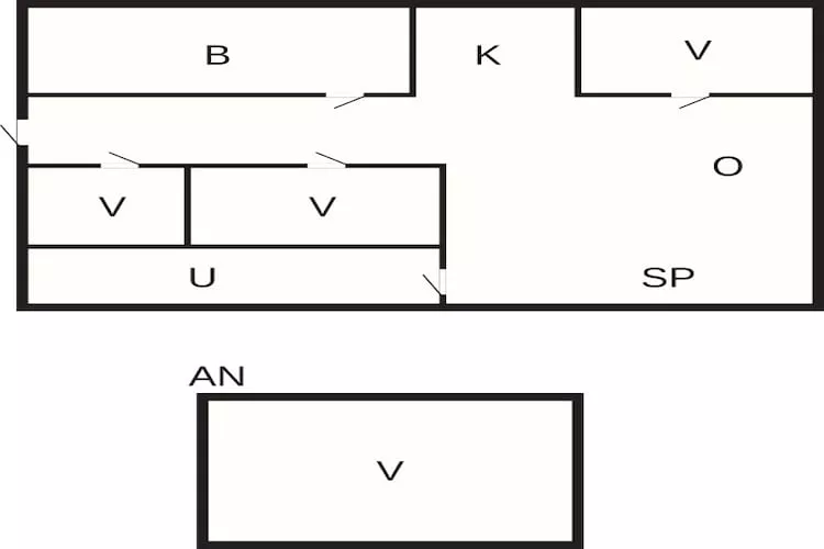 Maison de vacances pour 6 a BERGKVARA-By Traum-Plan