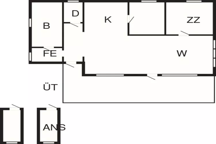 7 person holiday home in JARFJORD-By Traum-Floor plan