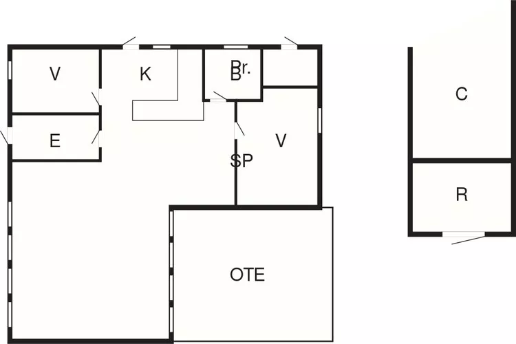 Secluded Retreat by Limfjorden - By Traum Ferienwohnungen-Floor plan