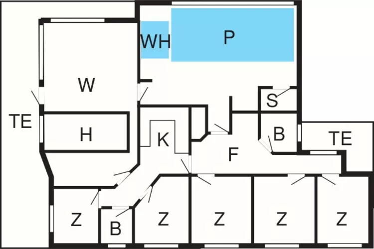 Seaside Oasis with Pool - By Traum Ferienwohnungen-Floor plan