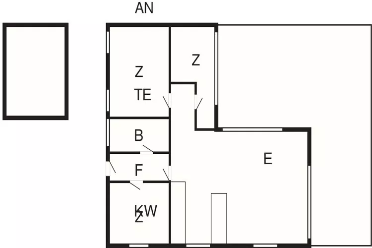 6 Personen Ferienhaus in Karrebæksminde-By Traum-Grundriss