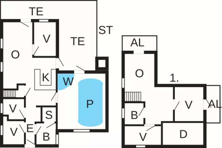10 person holiday home in Fur-By Traum-Floor plan