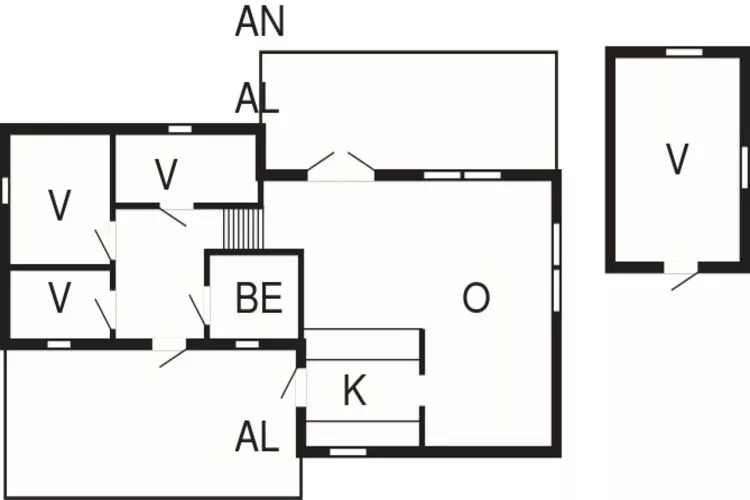 6 person holiday home in Bovallstrand-By Traum-Floor plan