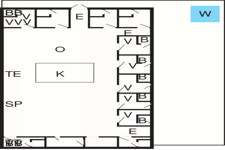 Maison de vacances pour 22 a Løkken-By Traum-Plan