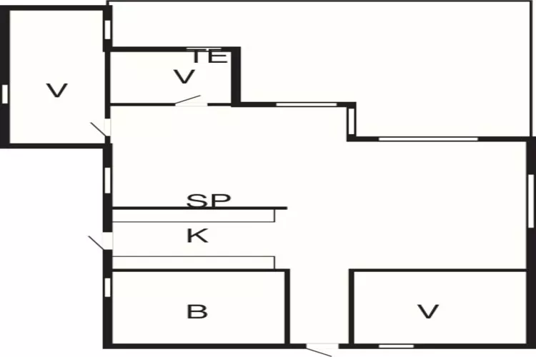Maison de vacances pour 6 a Lemvig-By Traum-Plan