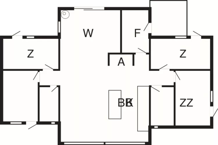 8 person holiday home in Hjørring-By Traum-Floor plan