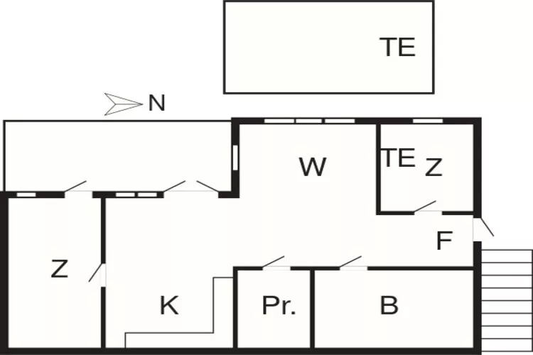 4 person holiday home in Bovallstrand-By Traum-Floor plan