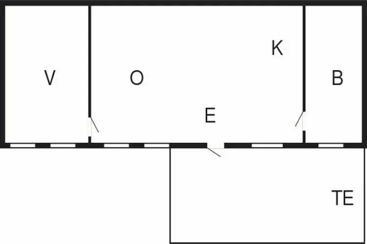 5 person holiday home in SÖLVESBORG-By Traum-Floor plan