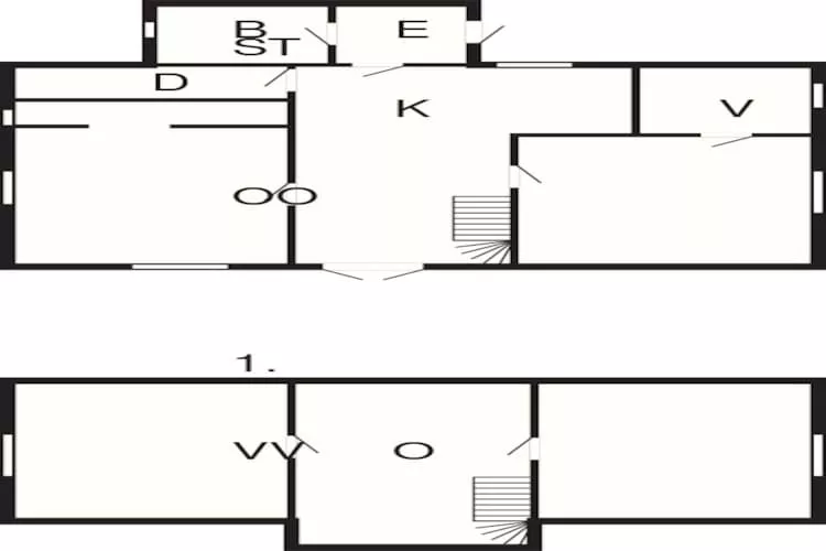 6 person holiday home in Fonnes-By Traum-Floor plan