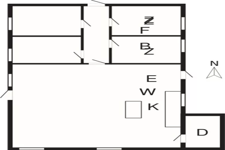 Cozy Retreat in Sonderho - By Traum Ferienwohnungen-Floor plan