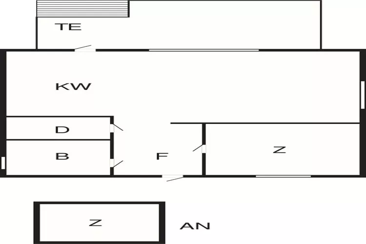 4 person holiday home in Åsljunga-By Traum-Floor plan