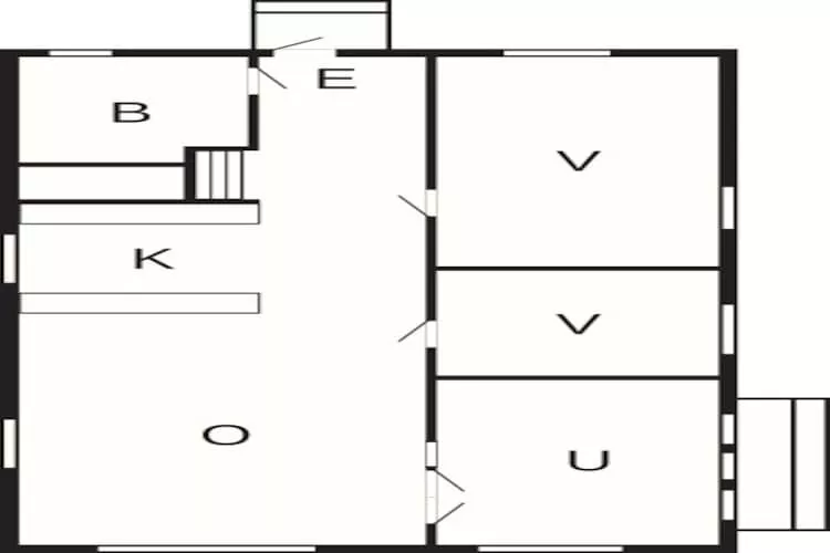 5 person holiday home in GLOMMEN-By Traum-Floor plan