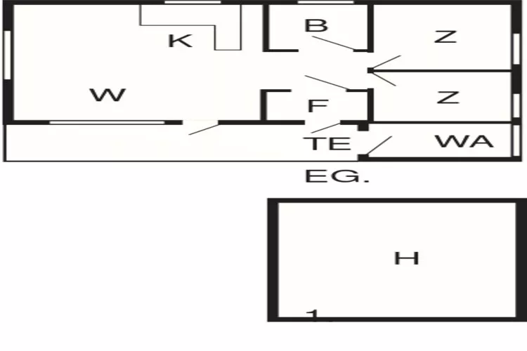 6 person holiday home in Nordli-By Traum-Floor plan