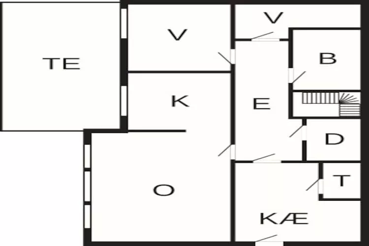 Maison de vacances pour 4 a EGERSUND-By Traum-Plan