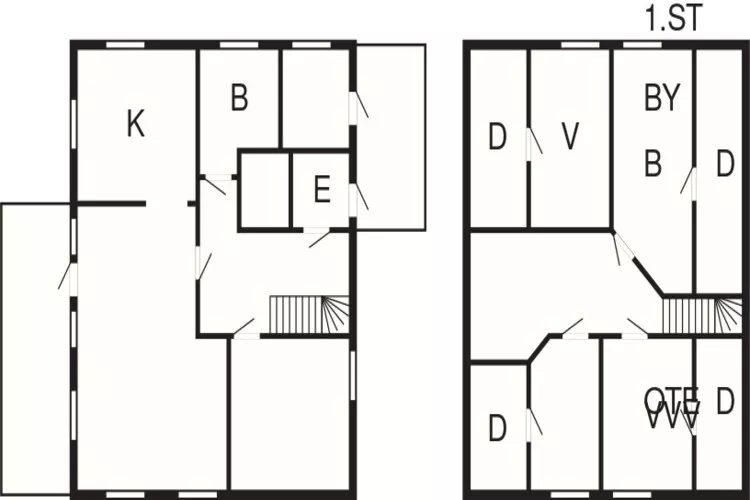 7 person holiday home in Foldereid-By Traum-Floor plan