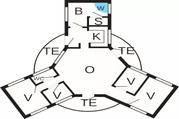 8 person holiday home in Fjerritslev-By Traum-Floor plan